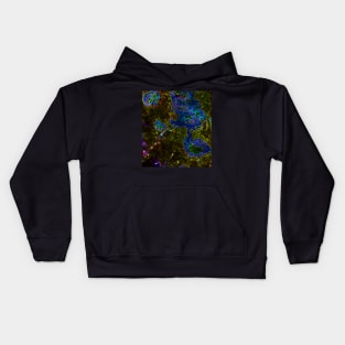 Black Panther Art - Glowing Edges 86 Kids Hoodie